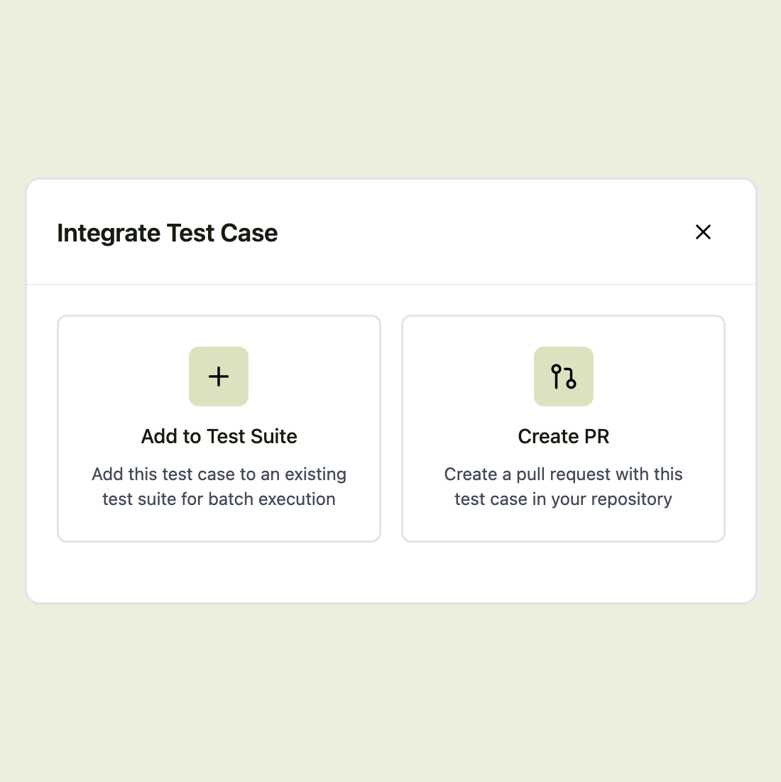 Tests ausführen, wann immer Sie wollen